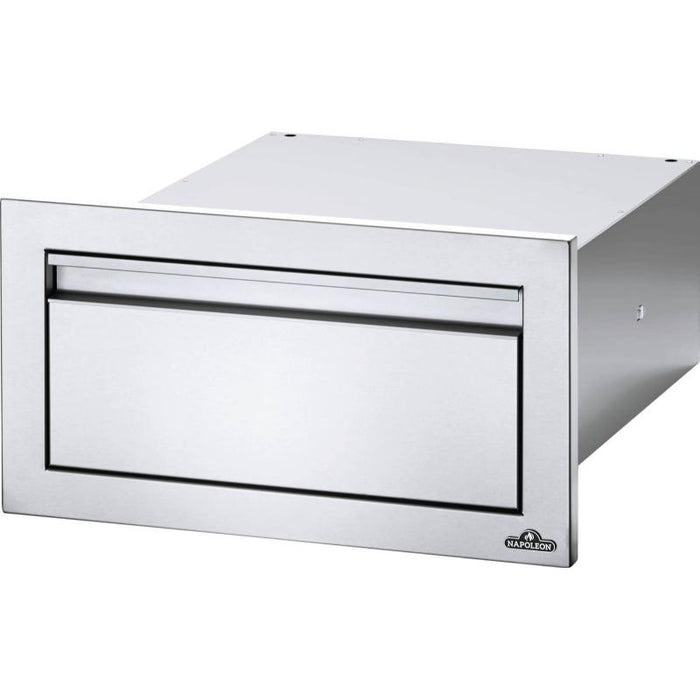 Napoleon 18 x 8 inch Single Drawer Stainless Steel