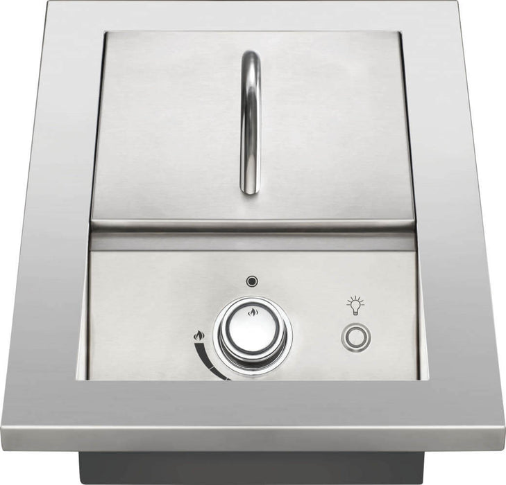 Napoleon Natural Gas Built-in 700 Series Single Range Top Burner with Stainless Steel Cover