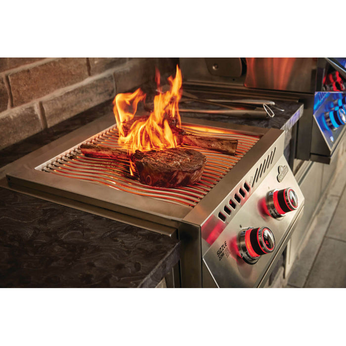 Napoleon Propane Built-in 700 Series Dual Infrared Burner with Stainless Steel Cover