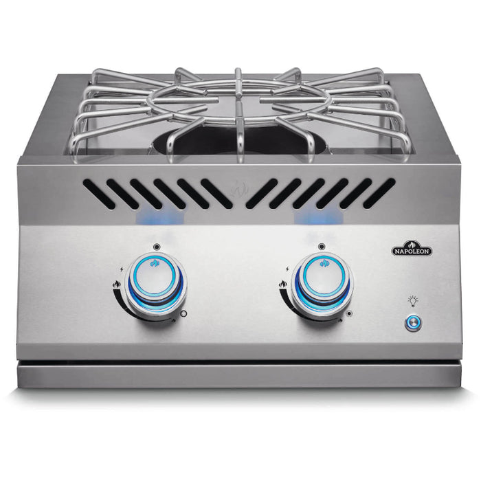 Napoleon Natural Gas Built-in 700 Series Power Burner with Stainless Steel Cover