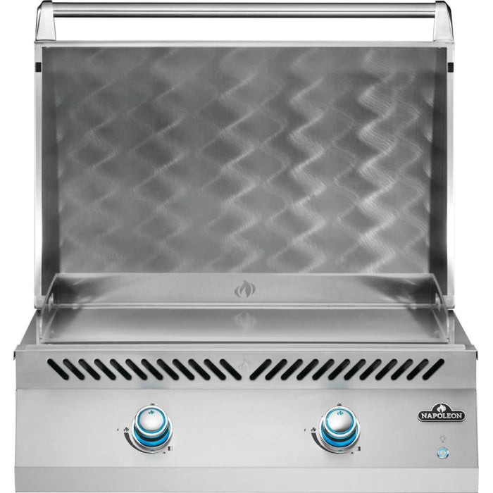 Napoleon Built In 700 Series Propane BBQ with Flat Top Griddle Stainless Steel