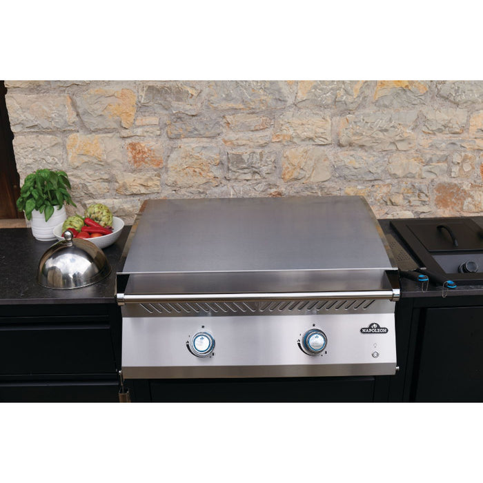 Napoleon Built In 700 Series Propane BBQ with Flat Top Griddle Stainless Steel