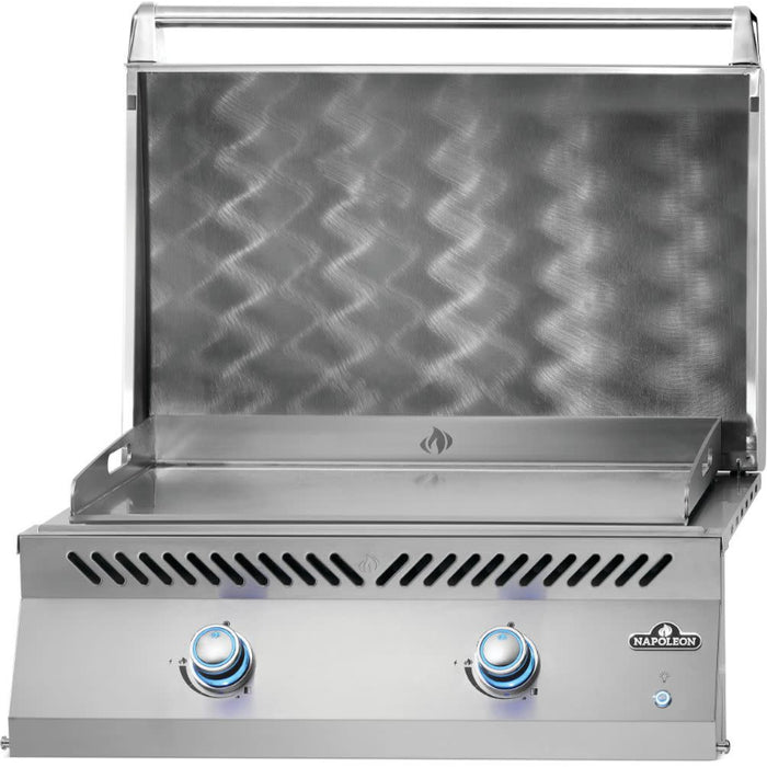 Napoleon Built In 700 Series Propane BBQ with Flat Top Griddle Stainless Steel