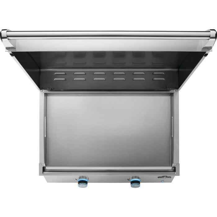 Napoleon Built In 700 Series Propane BBQ with Flat Top Griddle Stainless Steel