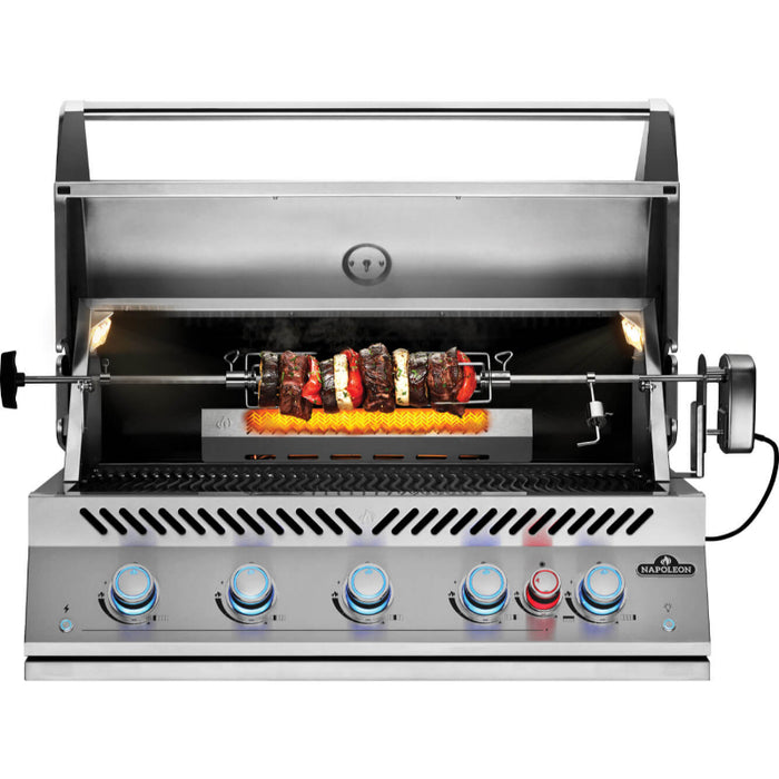 Napoleon Built-In 700 Natural Gas BBQ Series 38 with Infrared Rear Burner Stainless Steel