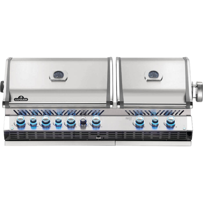 Napoleon Built-in Natural Gas Prestige PRO™ 825 RBI with Infrared Bottom and Rear Burners Stainless Steel