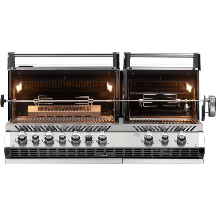 Napoleon Built-in Natural Gas Prestige PRO™ 825 RBI with Infrared Bottom and Rear Burners Stainless Steel