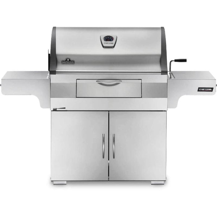 Napoleon Professional 605 Charcoal Cart Full Size Cart Grill