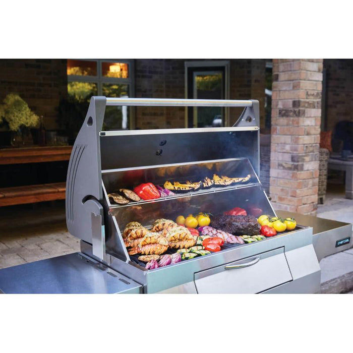 Napoleon Professional 605 Charcoal Cart Full Size Cart Grill