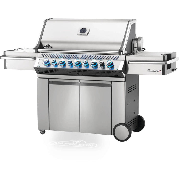 Napoleon Prestige PRO 665 Propane BBQ with Infrared Side and Rear Burners Stainless Steel