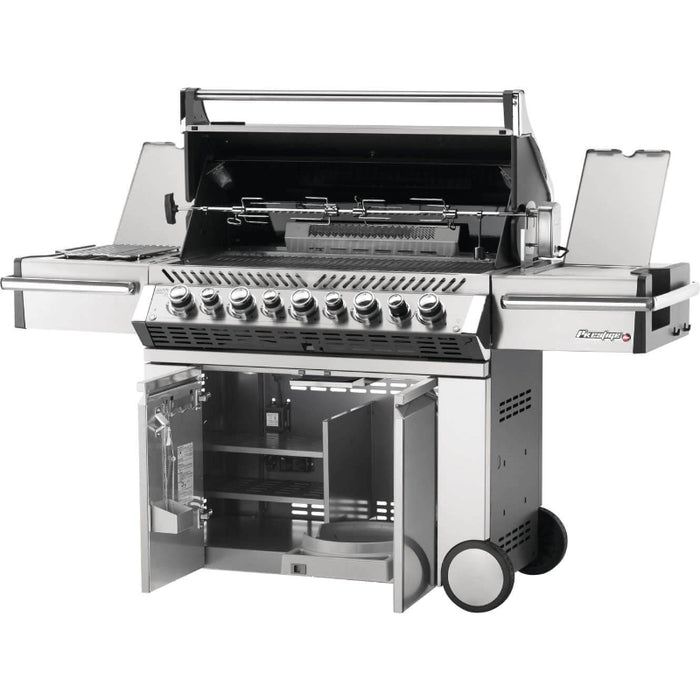 Napoleon Prestige PRO 665 Propane BBQ with Infrared Side and Rear Burners Stainless Steel