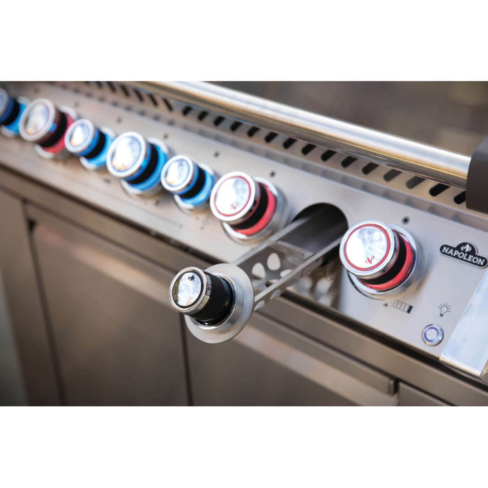 Napoleon Prestige PRO 665 Propane BBQ with Infrared Side and Rear Burners Stainless Steel