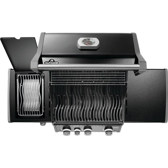 Napoleon Rogue® PRO 425 SIB Black Propane with Infrared Side Burner