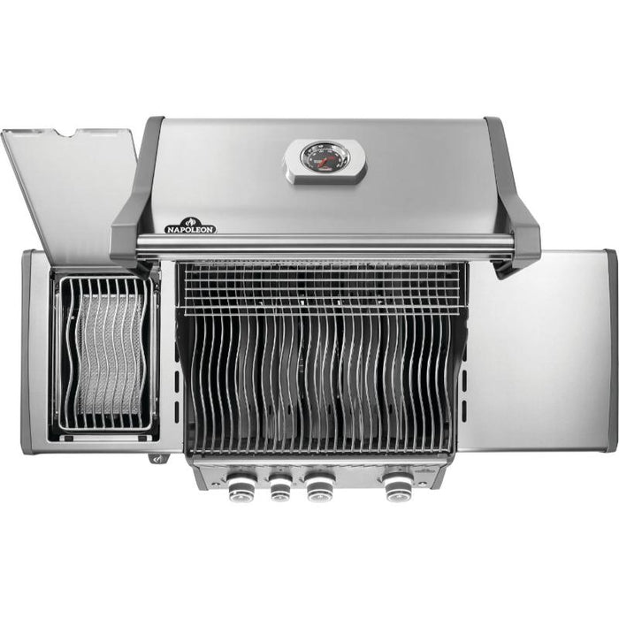 Napoleon Rogue® PRO 425 SIB Stainless Steel Propane with Infrared Side Burner