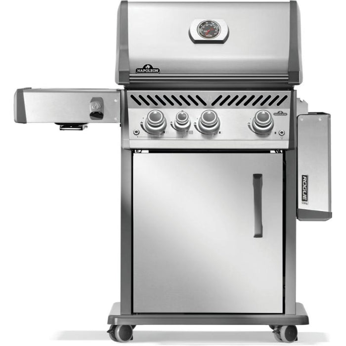 Napoleon Rogue® PRO 425 SIB Stainless Steel Propane with Infrared Side Burner