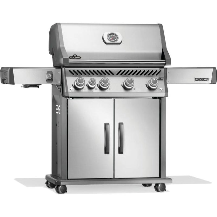 Napoleon Rogue® PRO 525 SIB Natural Gas Stainless Steel Grill with Infrared Side Burner