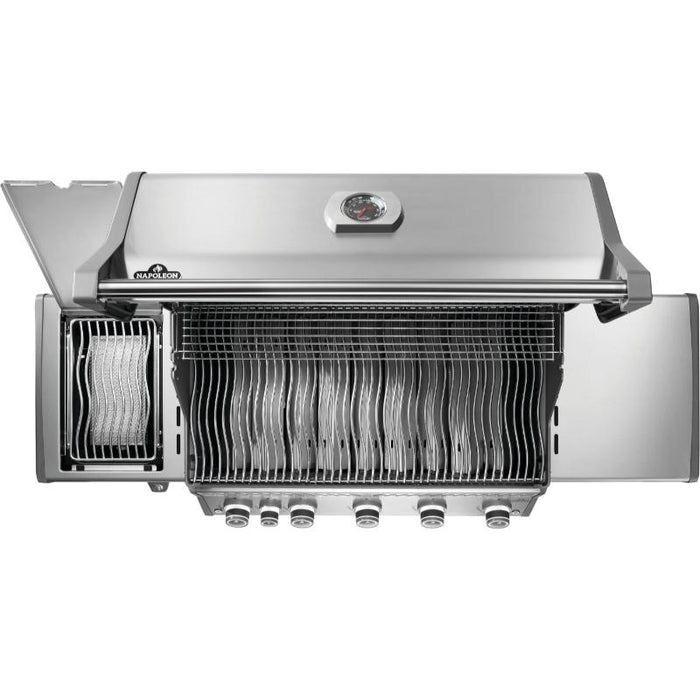 Napoleon Natural Gas Rogue® PRO 625 SIB with Infrared Side Burner Stainless Steel