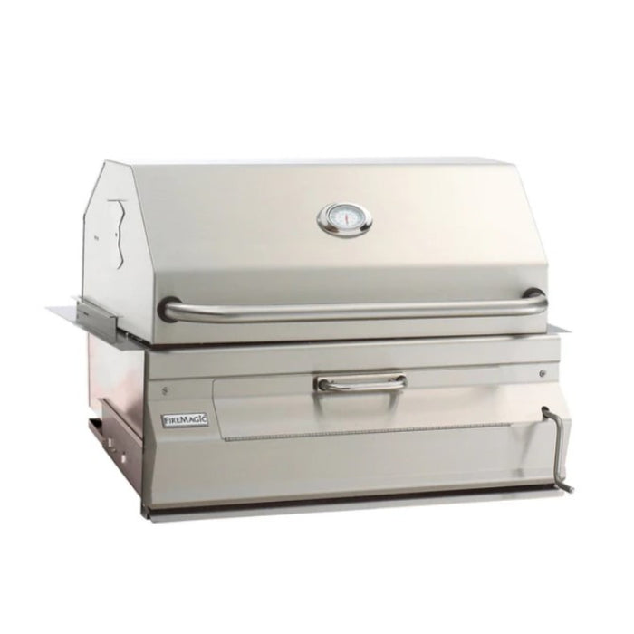 Fire Magic Built-In Stainless Steel Charcoal 24" Grill