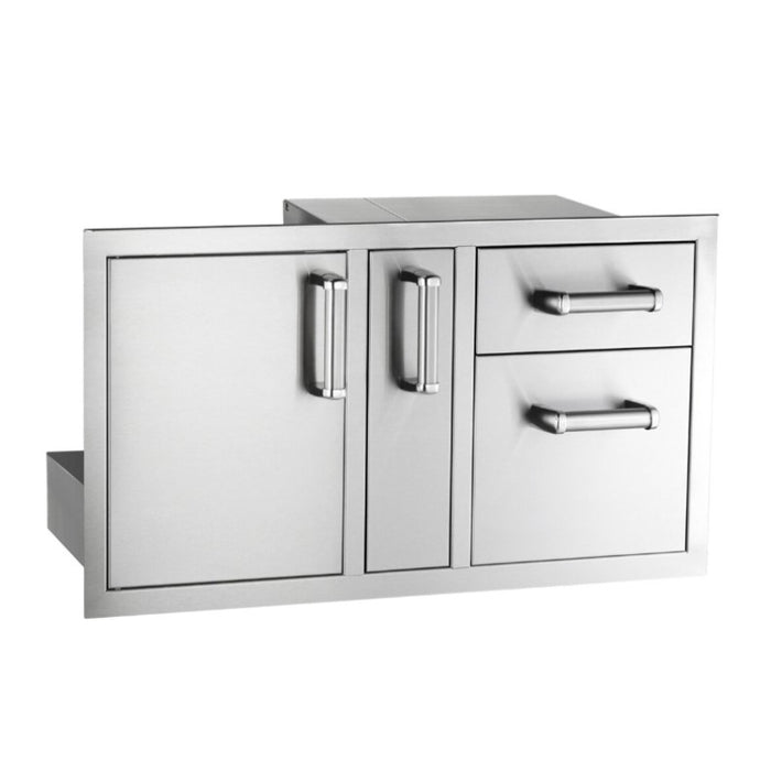 Fire Magic Flush Door/Drawer Combo w/ Platter Storage