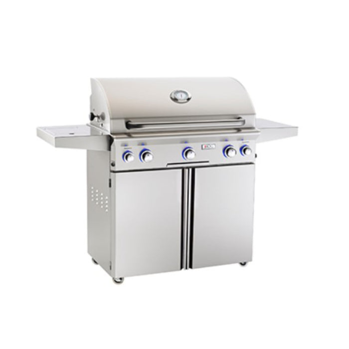 American Outdoor Grill L-Series 36-Inch 3-Burner Gas Grill with Backburner, Rotisserie & Single Side Burner