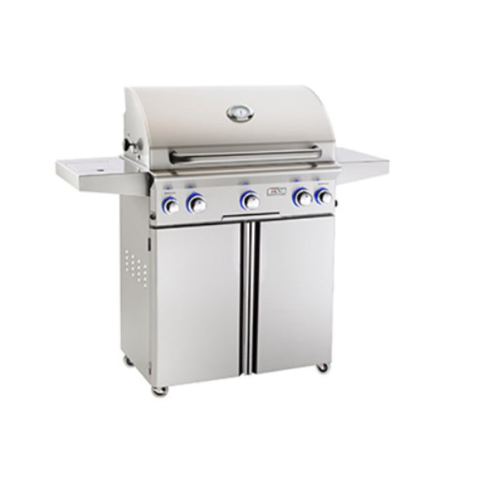 American Outdoor Grill L-Series 30-Inch 3-Burner Gas Grill with Backburner, Rotisserie & Single Side Burner