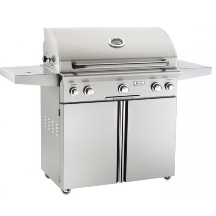 American Outdoor Grill T-Series 30-Inch 3-Burner Gas Grill with Backburner, Rotisserie & Single Side Burner