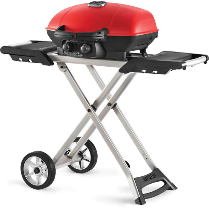 Napoleon TravelQ™ 285X Portable Propane BBQ with Scissor Cart and Griddle