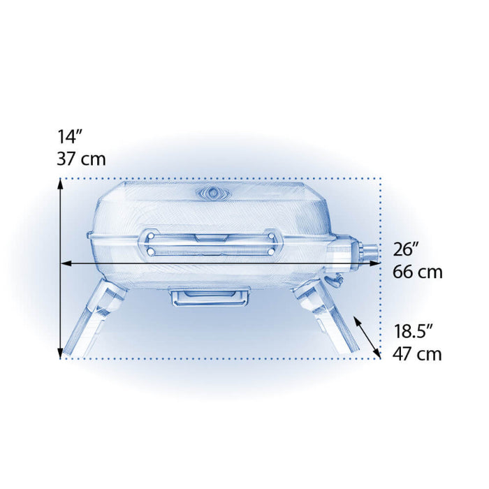 Napoleon TravelQ™ 240 Portable Propane Gas Grill